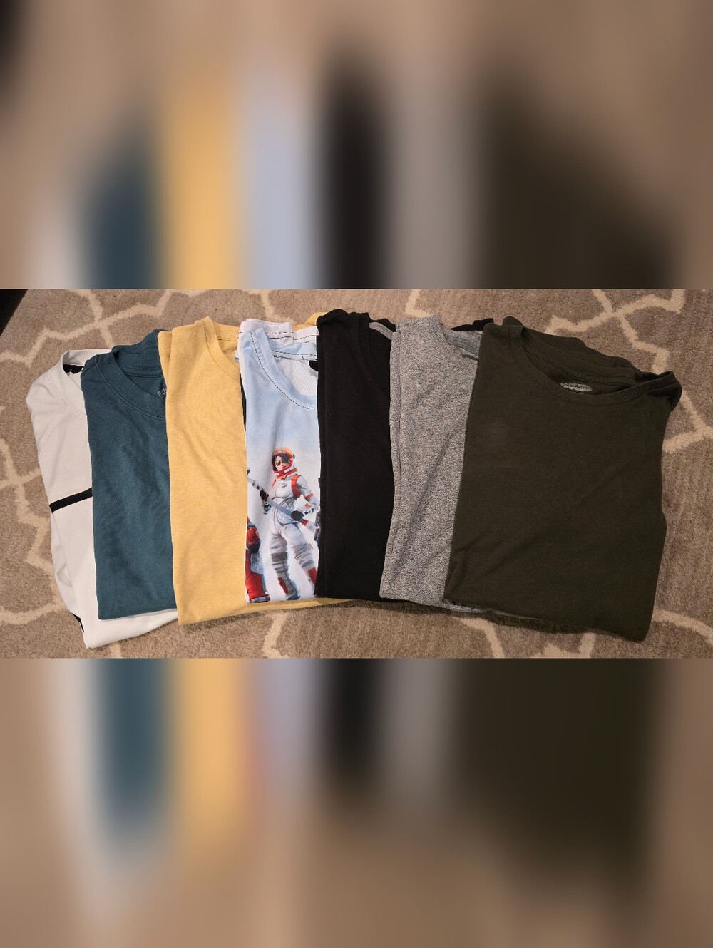 Mixed Men's T-Shirt Bundle - Multi Color Pack Small